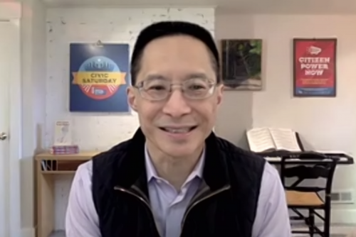 Eric Liu smiling