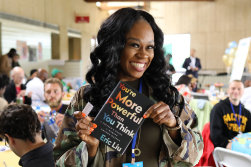 Graphic with title, Four Must-Read Books to Activate Your Civic Power